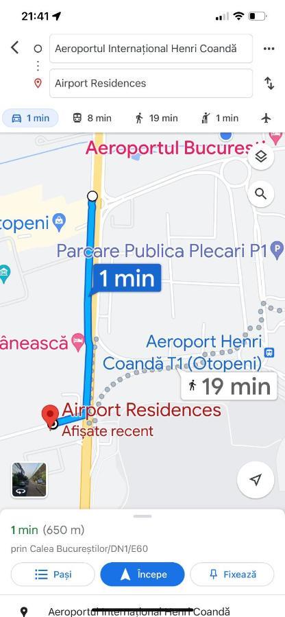 Fly Airport Residences & Therme-Self Check-In Otopeni Kültér fotó